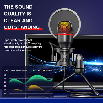 Glisten RGB Gaming Microphone