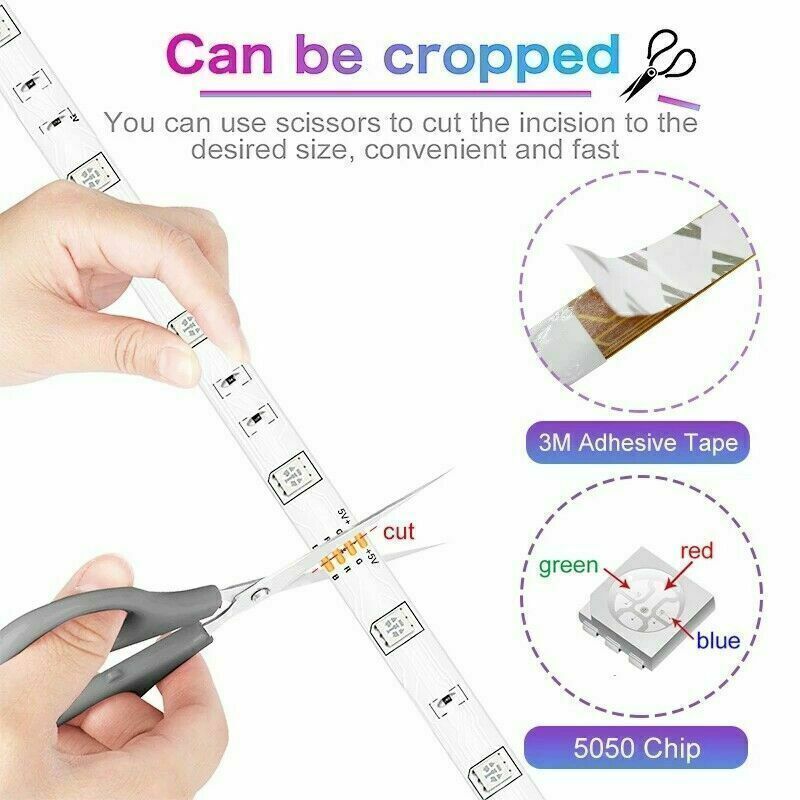 Glisten RGB LED Strip Lights