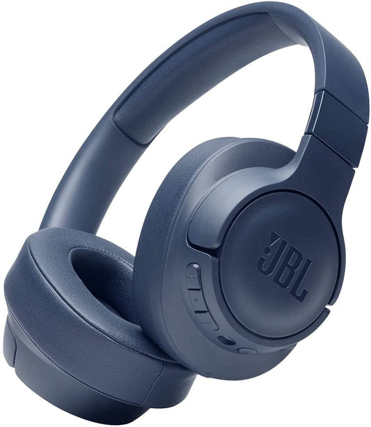 JBL Tune 760NC Over-Ear Headphones - Lightweight Headphones Wireless Bluetooth Foldable with Active Noise Cancellation - Bulk Packaging (Blue)