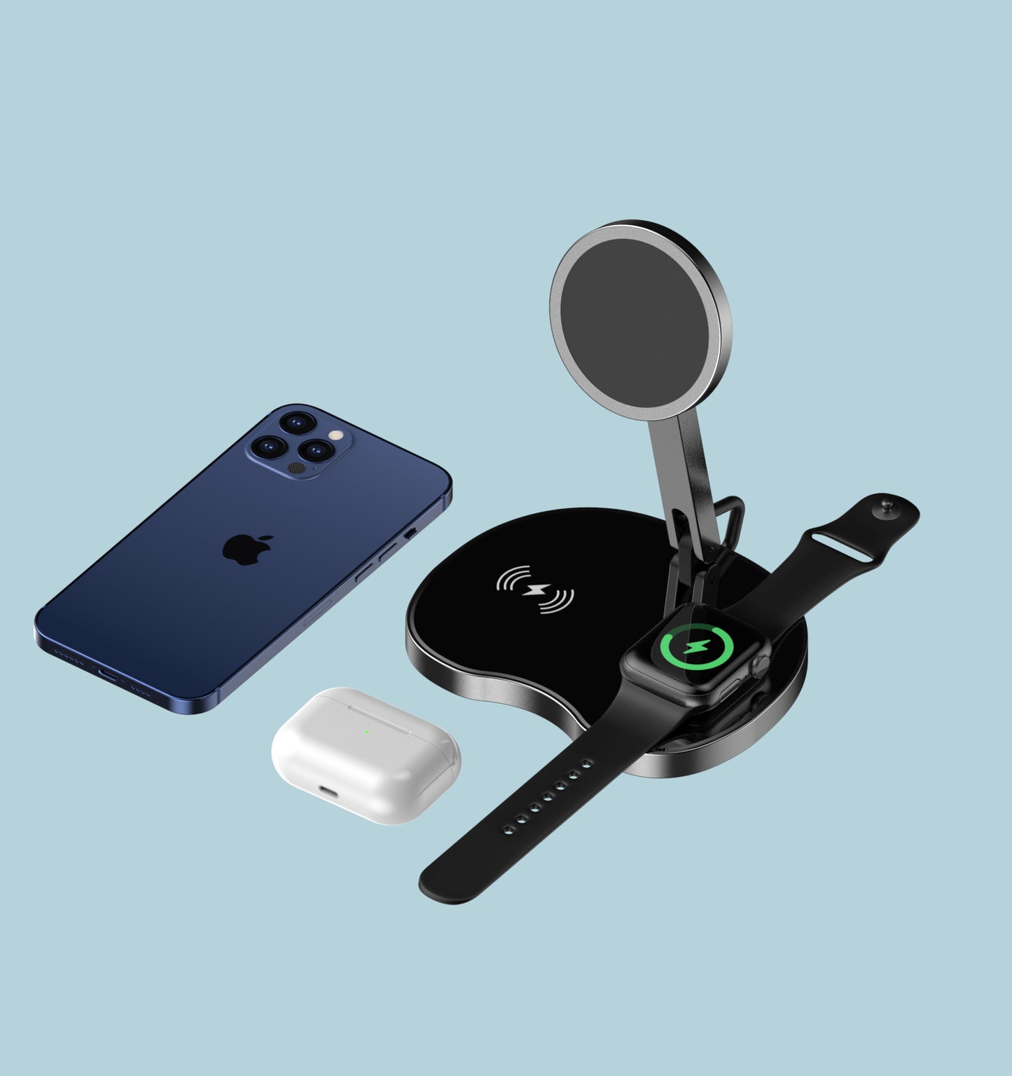Glisten 3-in-1 Wireless Charger