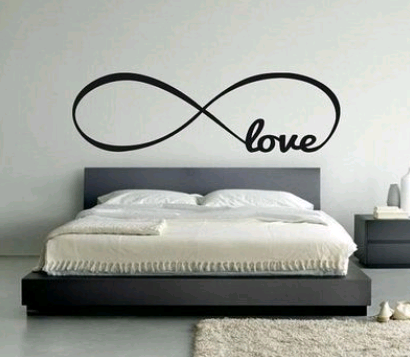 Love Wall Decal for Living Room and Bedroom Decor