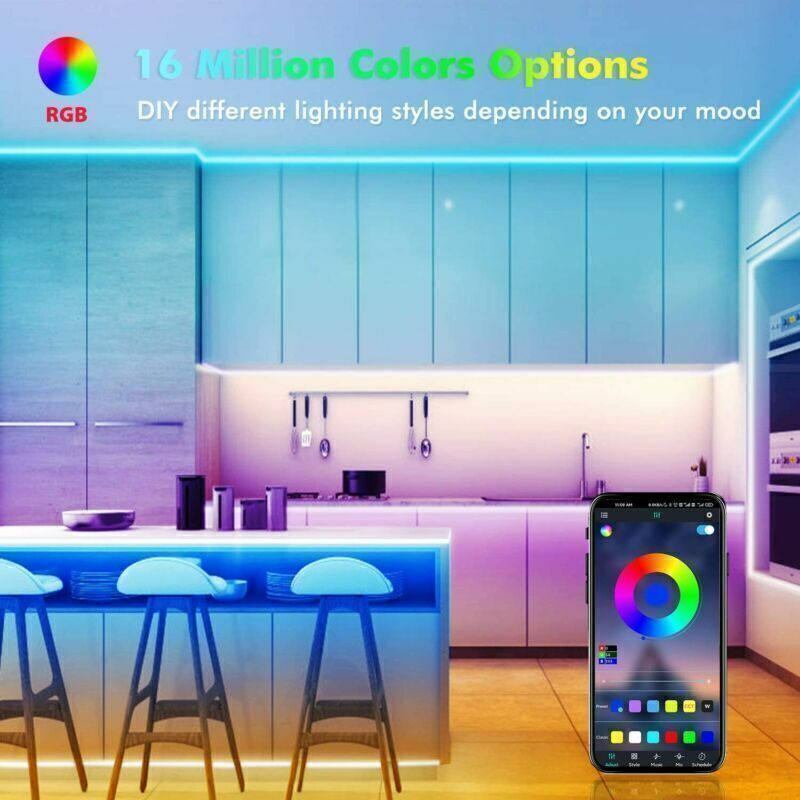Glisten RGB LED Strip Lights