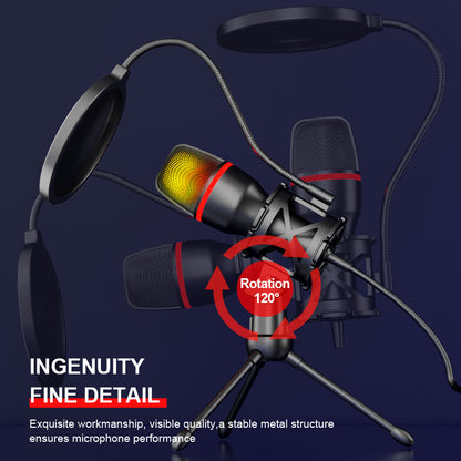 Glisten RGB Gaming Microphone