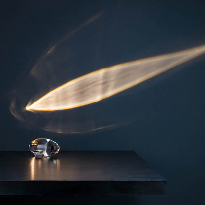 Italian Designer LED Crystal Table Lamp for Bedroom Decor