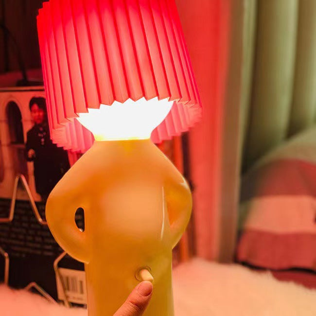 Creative MR.P Shy Table Lamp for Bedroom Decor