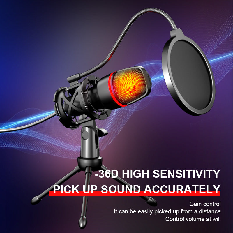 Glisten RGB Gaming Microphone