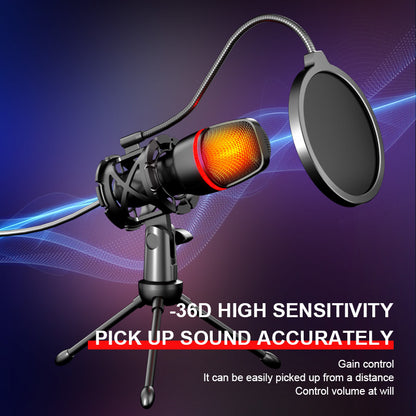 Glisten RGB Gaming Microphone