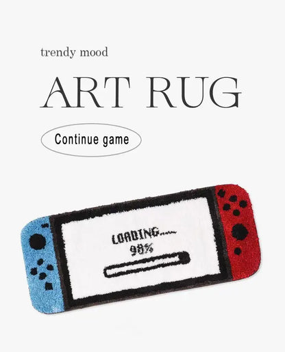 Gaming Console Print Area Rug