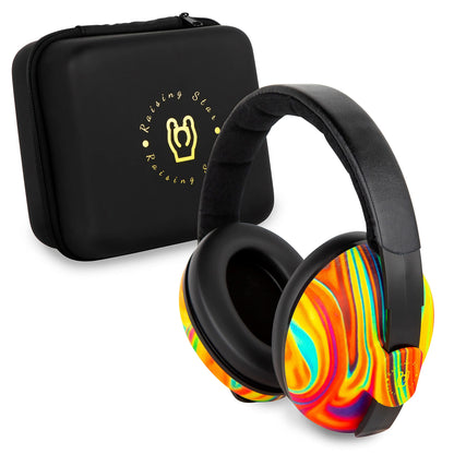 Baby Noise Cancelling Headphones - Newborn Infant & Toddler Ear Protection Noise Cancellation Ear Muffs for 3 Months to 6 Years Old - Comfortable Adjustable Kids Noise Canceling Headphones(Candy)