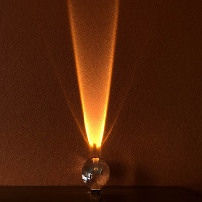 Italian Designer LED Crystal Table Lamp for Bedroom Decor